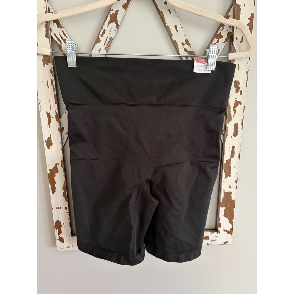 Cacique The Slimmer high-waisted shaping shorts black size 18/20 New
